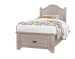 Bungalow - Twin Arched Bed - Dover Grey Two Tone