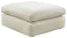 Sophie - Light Gray - Oversized Accent Ottoman