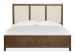 Ridgefield - King Upholstered Panel Bed - Russet