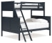 Nextonfort - Blue - Twin Over Full Bunk Bed
