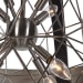 Polaris - 8 Light Large Chandelier - Bronze / Nickel / Silver