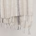 Ria - Throw - Ivory / Gray