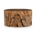 Rhea - Solid Wood Round Coffee Table - Natural