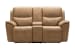 Kaden - Console Loveseat With Power Recline, Power Headrests And Power Lumber - Taupe