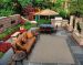 Couristan Recife Saddlestitch Champagne/Taupe Room Scene