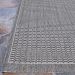 Couristan Recife Saddlestitch Grey/White Room Scene