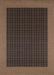 Couristan Recife Checkered Field Black/Cocoa Collection
