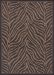 Couristan Recife Zebra Black/Cocoa Collection