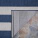 Couristan Afuera Yacht Club Midnight Blue/Ivory Room Scene