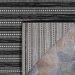 Couristan Afuera Beachcomber Onyx/Shell Room Scene