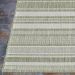Couristan Recife Gazebo Stripe Sage Leaf/Ivory Room Scene