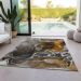Addison Rugs Chantille Brown 2'6" x 3'10" Room Scene