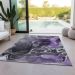 Addison Rugs Chantille Purple 2'6" x 3'10" Room Scene