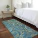 Addison Rugs Chantille Navy 2'3" x 7'6" Runner Room Scene