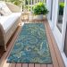 Addison Rugs Chantille Navy 2'3" x 7'6" Runner Room Scene