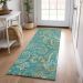 Addison Rugs Chantille Teal 2'3" x 7'6" Runner Room Scene