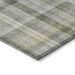 Addison Rugs Chantille Gray 8'0" x 8'0" Round Room Scene