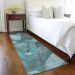 Addison Rugs Chantille Teal 2'3" x 7'6" Runner Room Scene