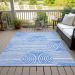 Addison Rugs Chantille Blue 2'6" x 3'10" Room Scene