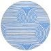 Addison Rugs Chantille Blue 8'0" x 8'0" Round Collection