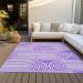 Addison Rugs Chantille Purple 8'0" x 10'0" Room Scene