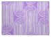Addison Rugs Chantille Purple 1'8" x 2'6" Collection