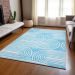 Addison Rugs Chantille Teal 3'0" x 5'0" Room Scene