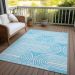 Addison Rugs Chantille Teal 3'0" x 5'0" Room Scene