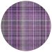 Addison Rugs Chantille Purple 8'0" x 8'0" Round Collection