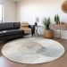 Addison Rugs Chantille Ivory 8'0" x 8'0" Round Room Scene