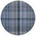 Addison Rugs Chantille Blue 8'0" x 8'0" Round Collection