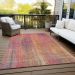 Addison Rugs Chantille Red 8'0" x 10'0" Room Scene