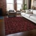 Addison Rugs Chantille Burgundy 9'0" x 12'0" Room Scene