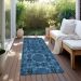 Addison Rugs Chantille Navy 2'3" x 7'6" Runner Room Scene