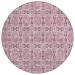 Addison Rugs Chantille Pink 8'0" x 8'0" Round Collection