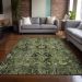 Addison Rugs Chantille Olive 3'0" x 5'0" Room Scene