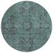 Addison Rugs Chantille Turquoise 8'0" x 8'0" Round Collection