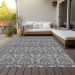 Addison Rugs Chantille Gray 9'0" x 12'0" Room Scene