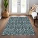 Addison Rugs Chantille Teal 9'0" x 12'0" Room Scene