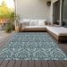 Addison Rugs Chantille Teal 9'0" x 12'0" Room Scene
