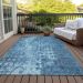 Addison Rugs Chantille Blue 2'6" x 3'10" Room Scene