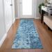 Addison Rugs Chantille Blue 2'3" x 7'6" Runner Room Scene