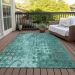 Addison Rugs Chantille Teal 2'6" x 3'10" Room Scene