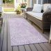 Addison Rugs Chantille Purple 2'3" x 7'6" Runner Room Scene