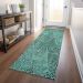 Addison Rugs Chantille Teal 2'3" x 7'6" Runner Room Scene