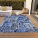 Addison Rugs Chantille Blue 2'6" x 3'10" Room Scene