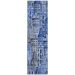 Addison Rugs Chantille Blue 2'3" x 7'6" Runner Collection