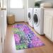 Addison Rugs Chantille Purple 2'3" x 7'6" Runner Room Scene