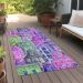 Addison Rugs Chantille Purple 2'3" x 7'6" Runner Room Scene