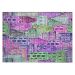 Addison Rugs Chantille Purple 1'8" x 2'6" Collection